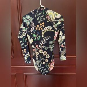J. Crew one peice floral print